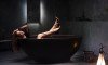 Karolina Black Stone Bathtub 1200 1800